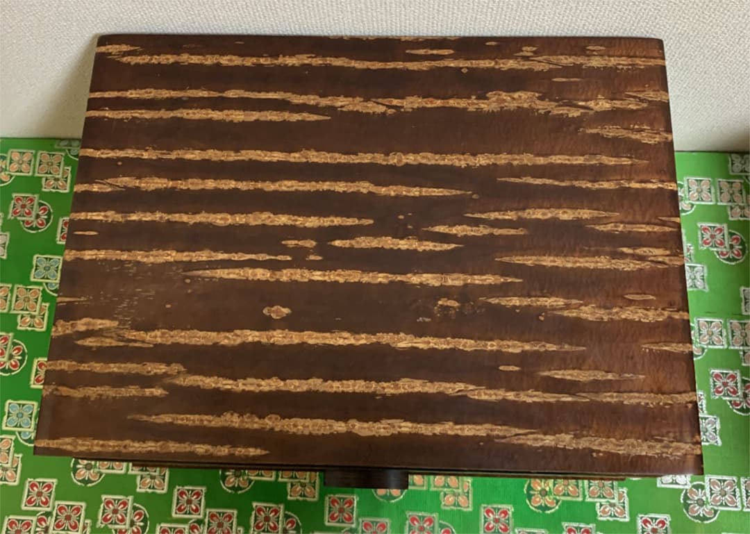 樺細工・総桐二段整理箱・1点物