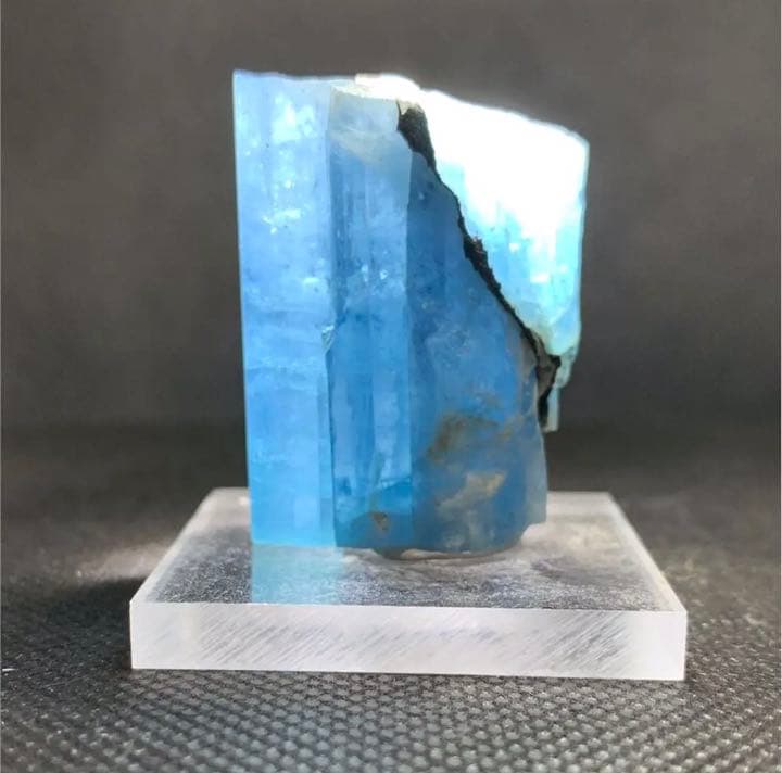 アクアマリン :ブラックトルマリン共生:ベトナムタインホア産40g