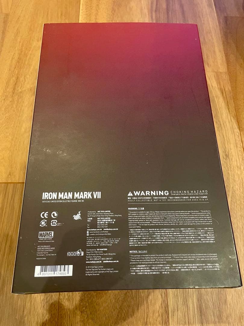 新品 ホットトイズ 1/6 アベンジャーズ アイアンマン マーク7