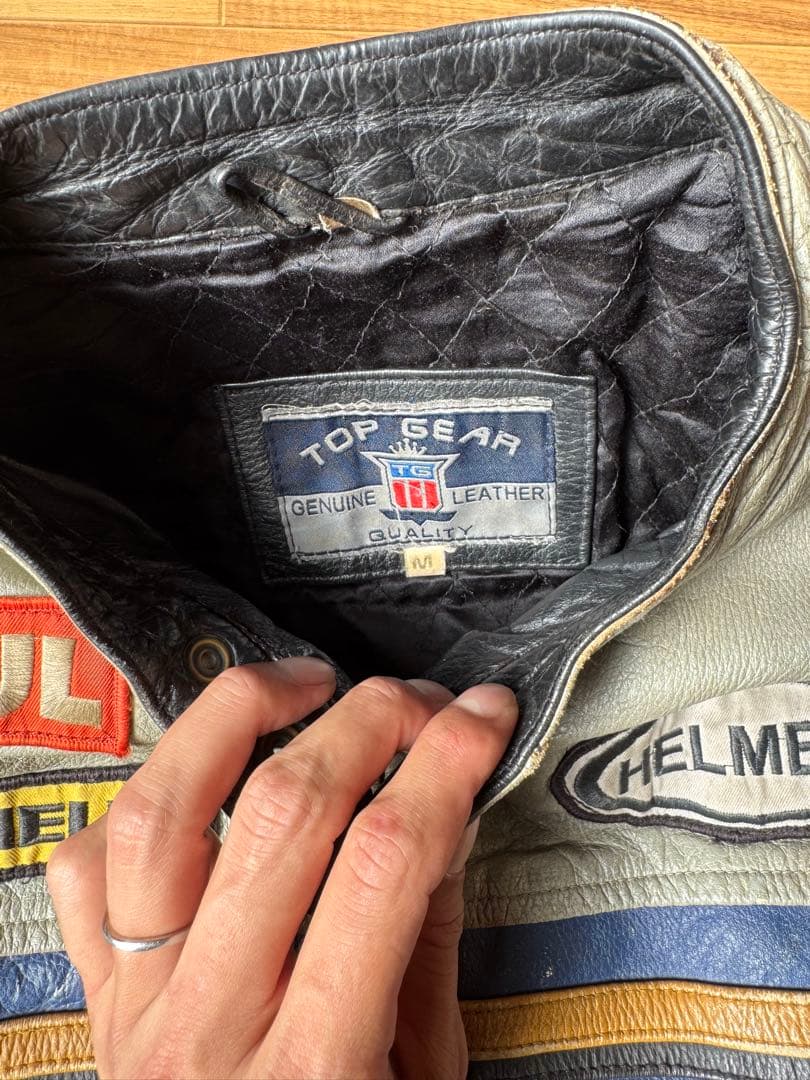 レーシングジャケットRed Bull 革ジャン