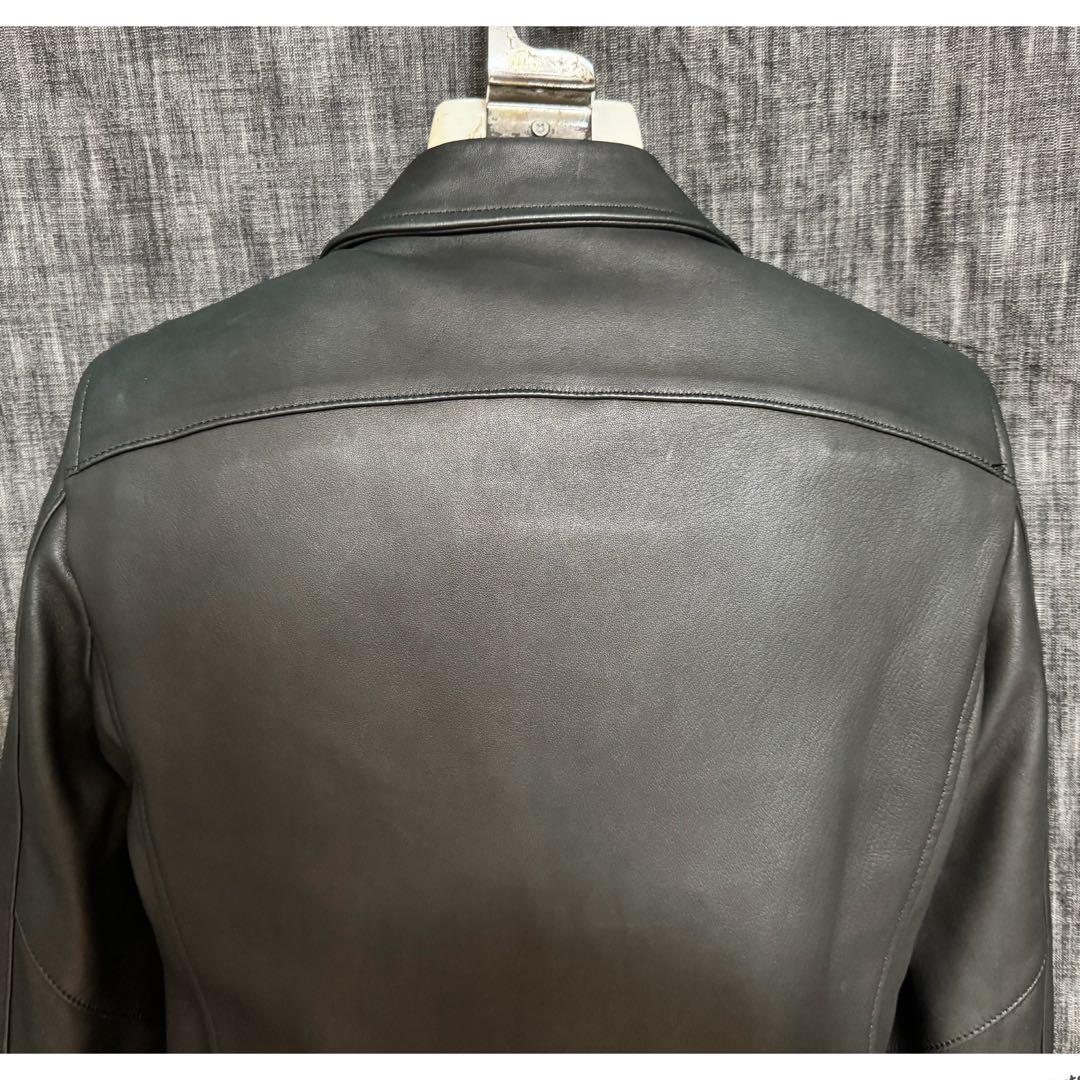 定価181500円 カズユキクマガイ 最高級スペインラム シングルライダース