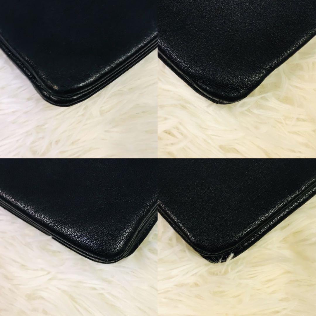 極美品✨セリーヌ ショルダーバッグ トリオ ラージ ゴールド金具 ブラック