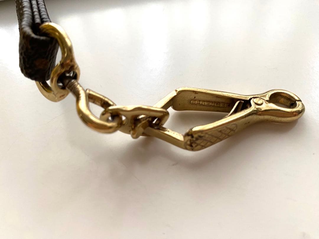 ルイヴィトン　ドッグリード　レッスバクスター　MM 犬　モノグラム