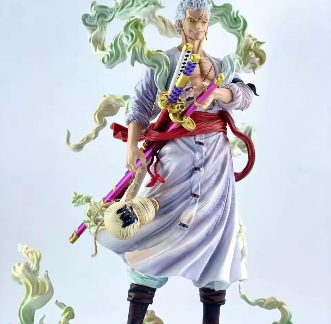 ワンピース　ゾロ　白　フィギュア