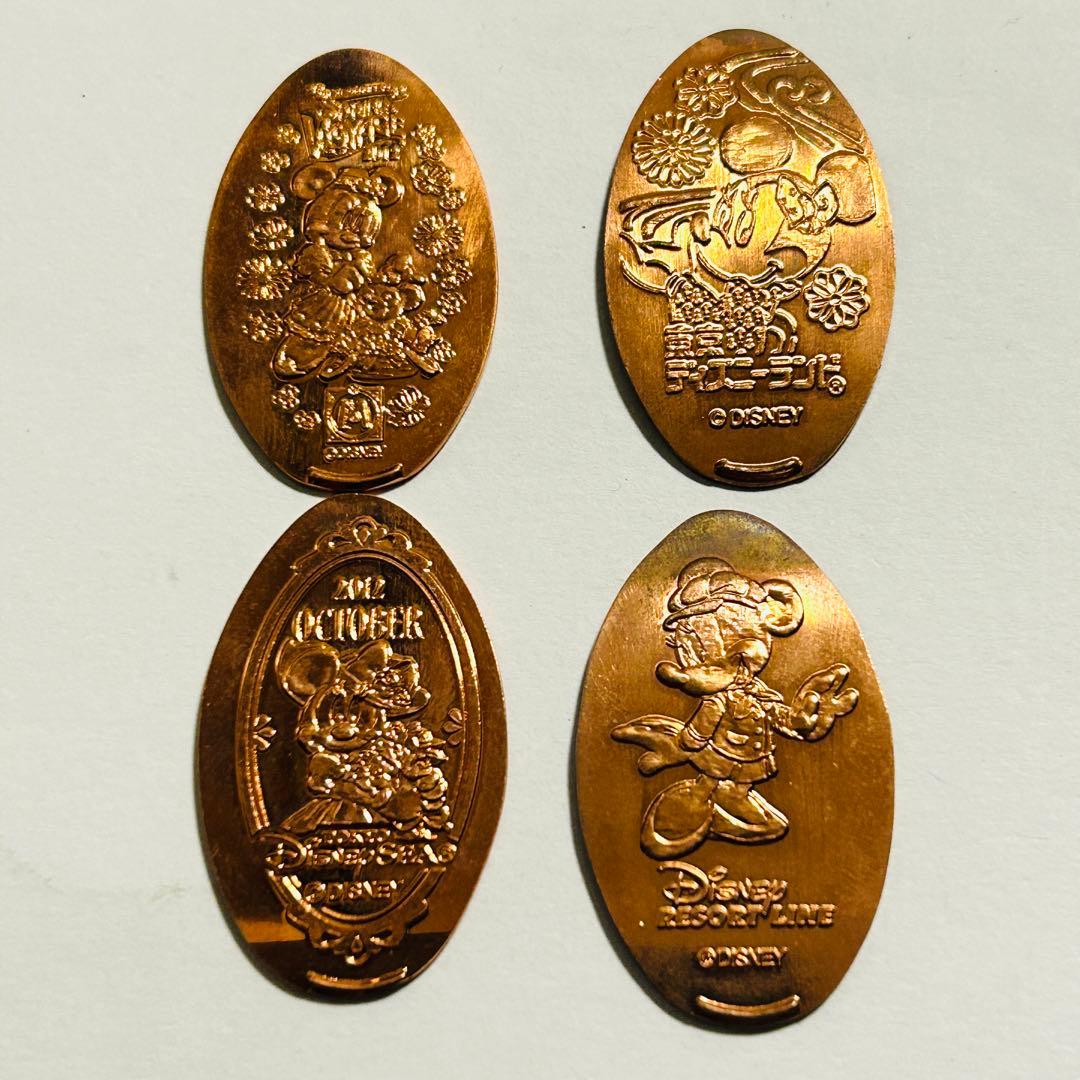 【まとめ売りセット】ディズニー スーベニアメダル(メダリーフ、エンボス)