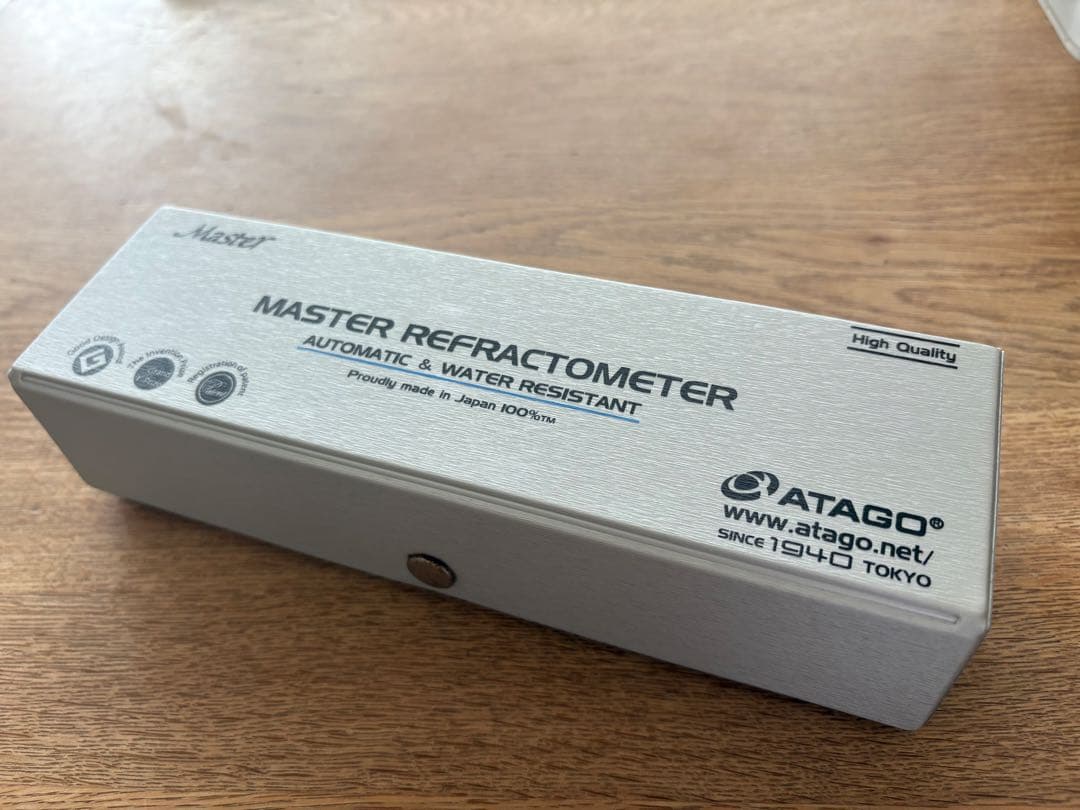 ATAGO 海水濃度計　MASTER-S/Millα 中古　アタゴ