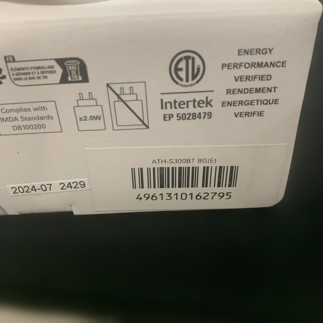 大特価・新品 オーディオテクニカ　ヘッドホン　ATH-S300BT BG