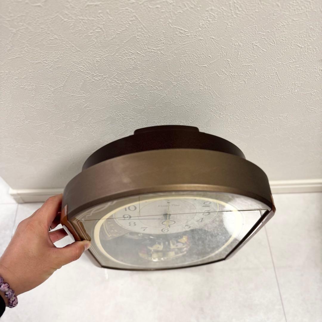 SEIKO Disney Time からくりメロディ時計　壁掛時計　FW554B