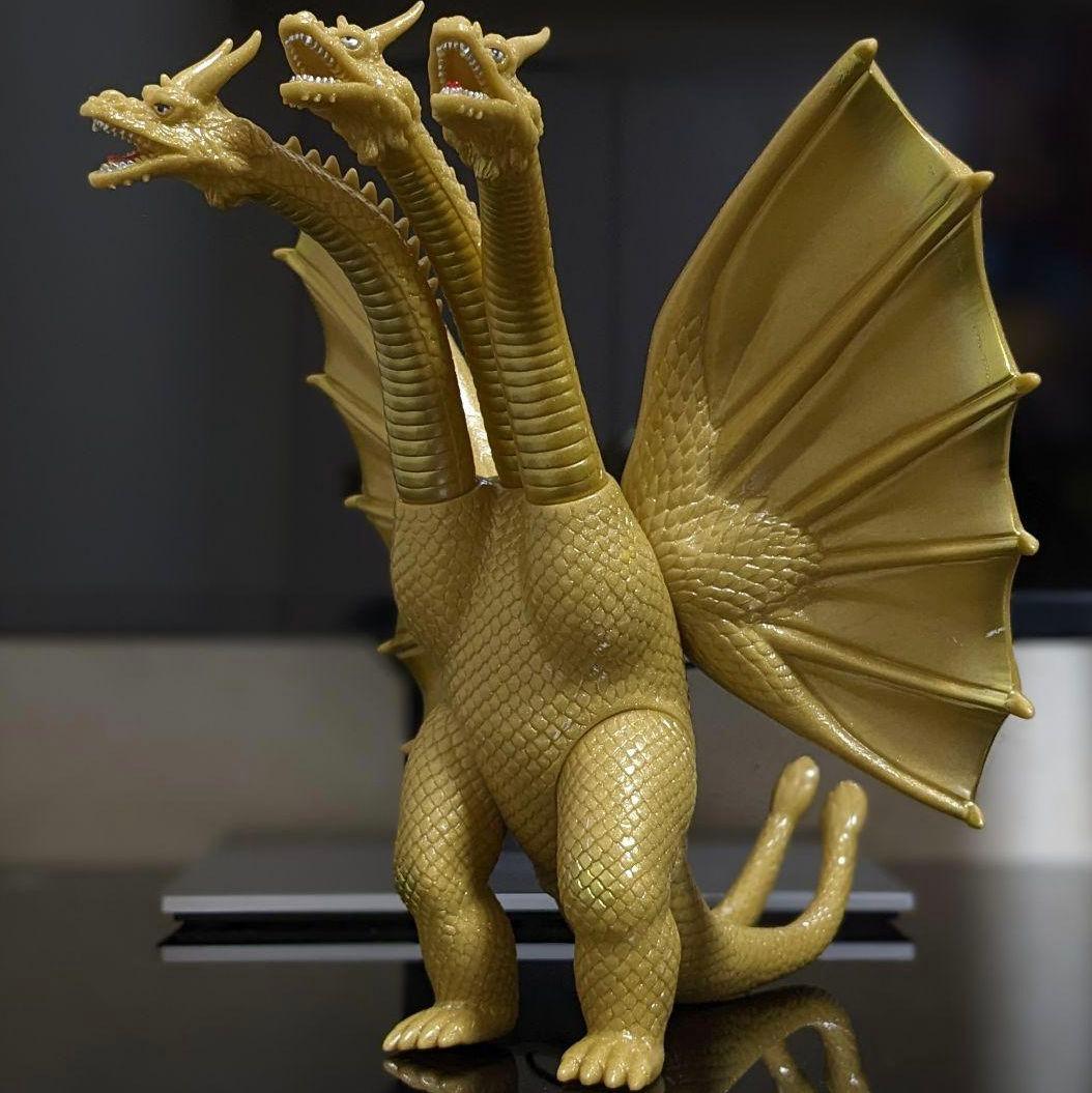 キングギドラ 1984 歴代怪獣box 2本角 ソフビ