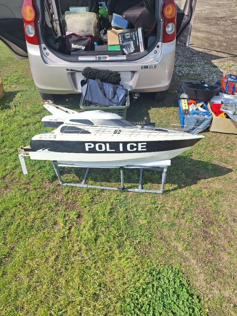 POLICE 02モデルボート手渡し希望