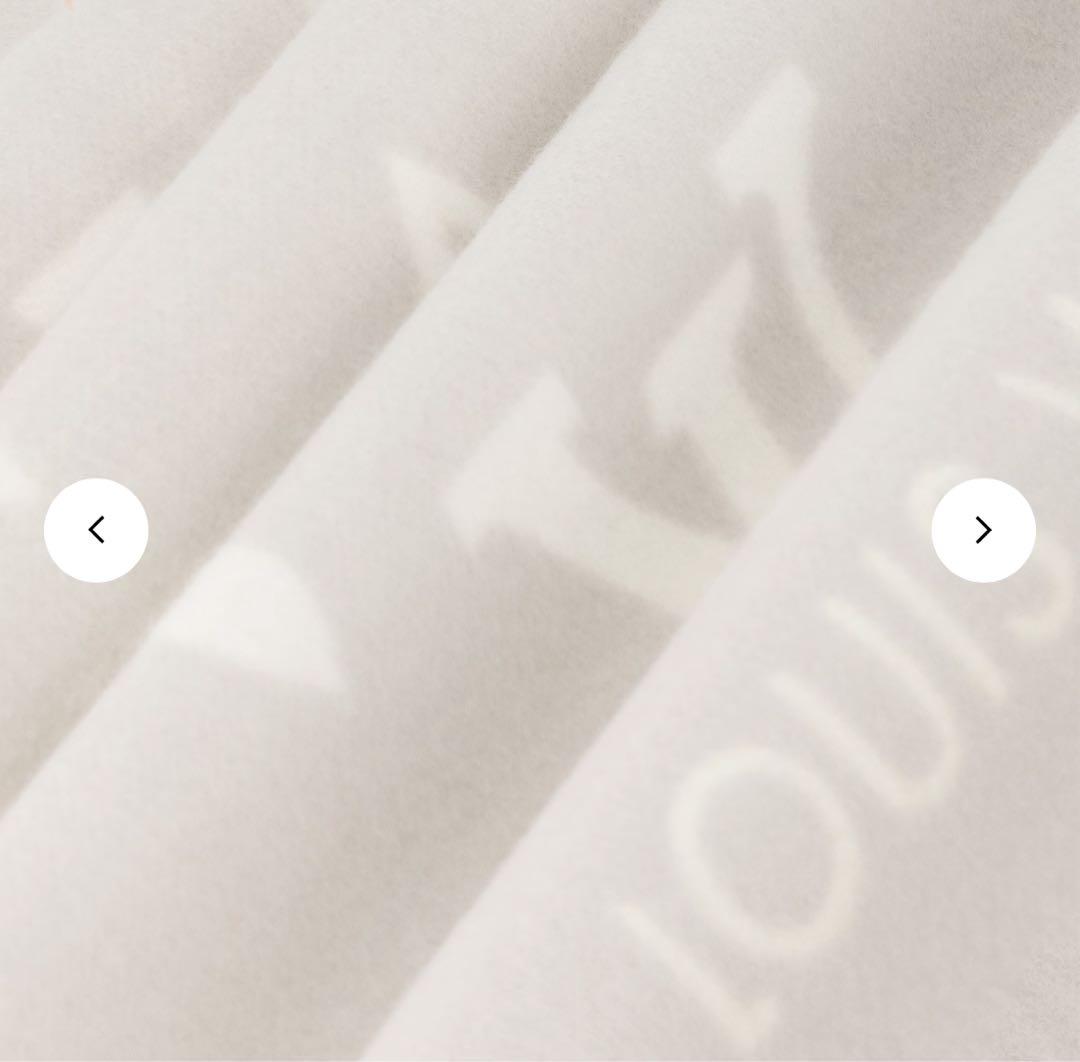 【LOUIS VUITTON美品 】マフラー・レイキャビック グレージュ