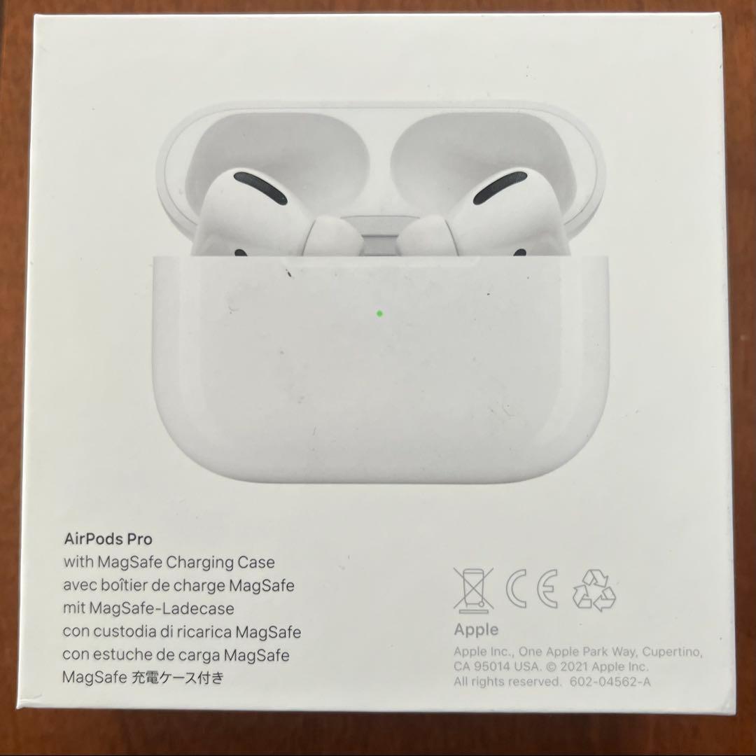 AirPods Pro 箱付 付属品完備 ケーブル・イヤーチップ新品 ケース付