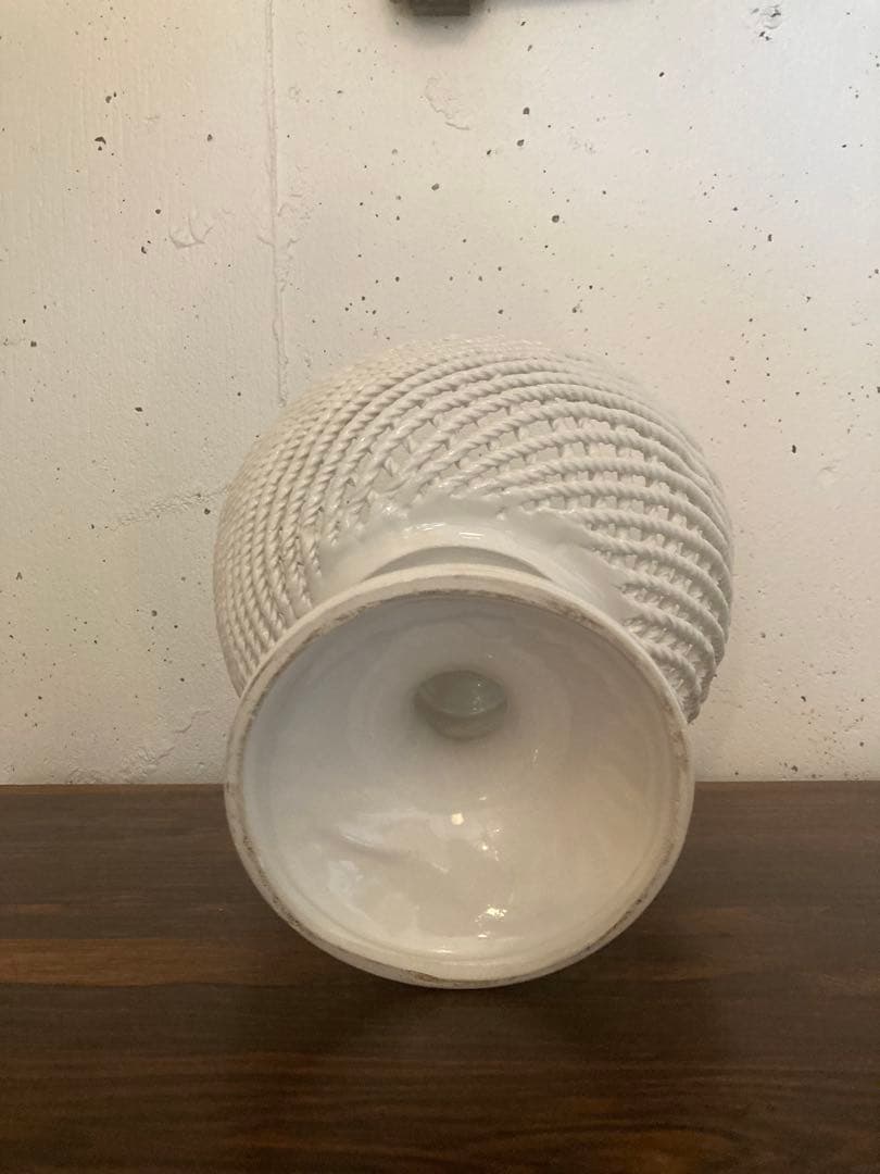 期間限定値下げ！　フランス　アンティーク　コンポティエ　編み編み