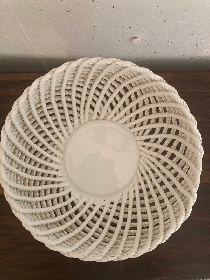 期間限定値下げ！　フランス　アンティーク　コンポティエ　編み編み