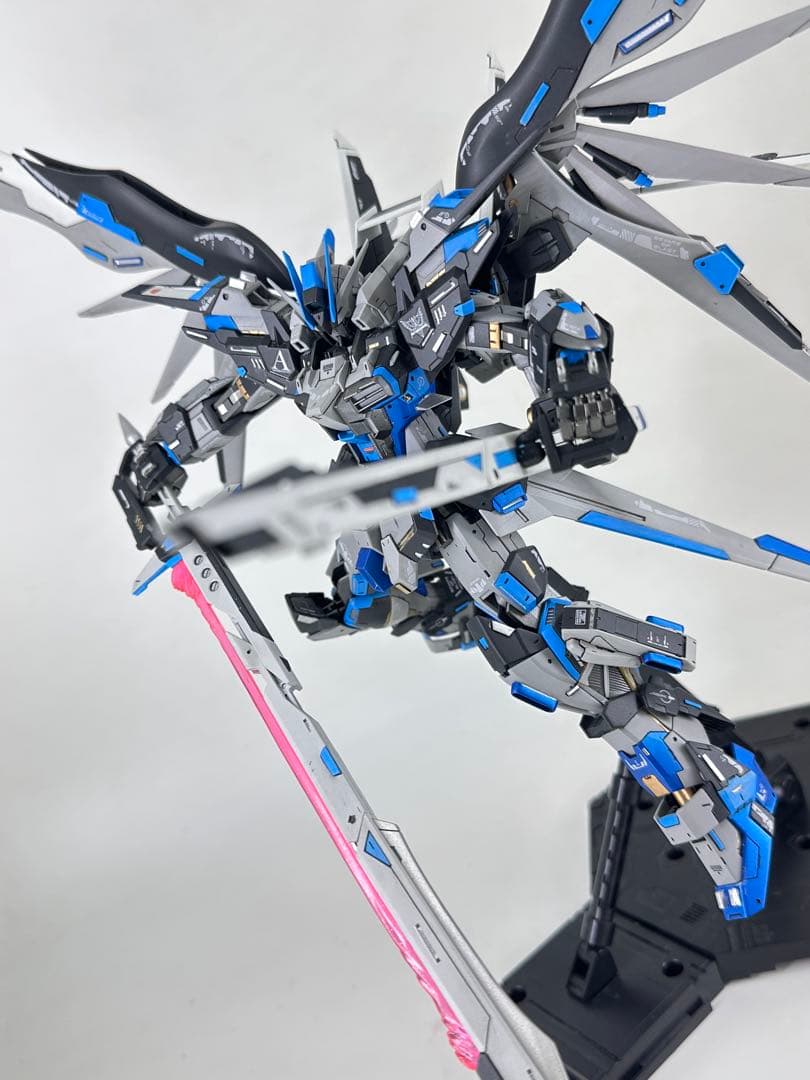 MG ガンダム エクスインパルス 徹底改造 全塗装 完成品 ガンプラ