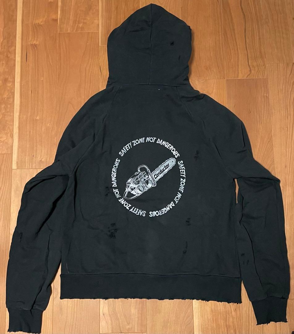トップス el conductorh damage hoodie