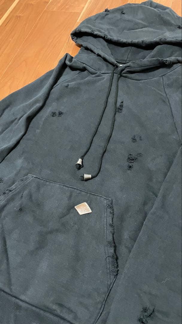 トップス el conductorh damage hoodie