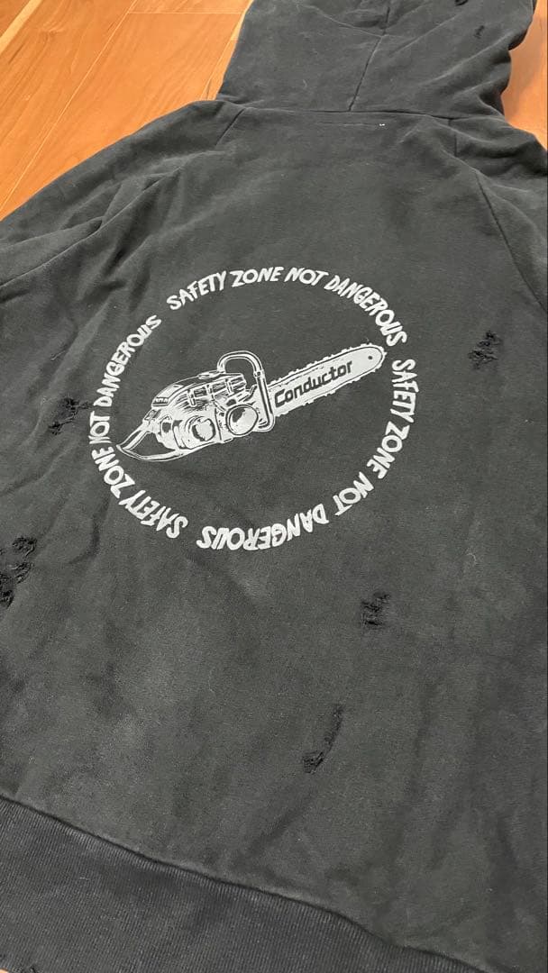 トップス el conductorh damage hoodie