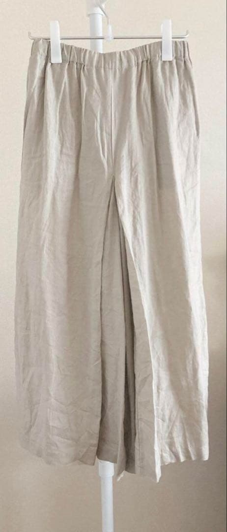 JOURNAL STANDARD リネンタックキュロット 38 ベージュ