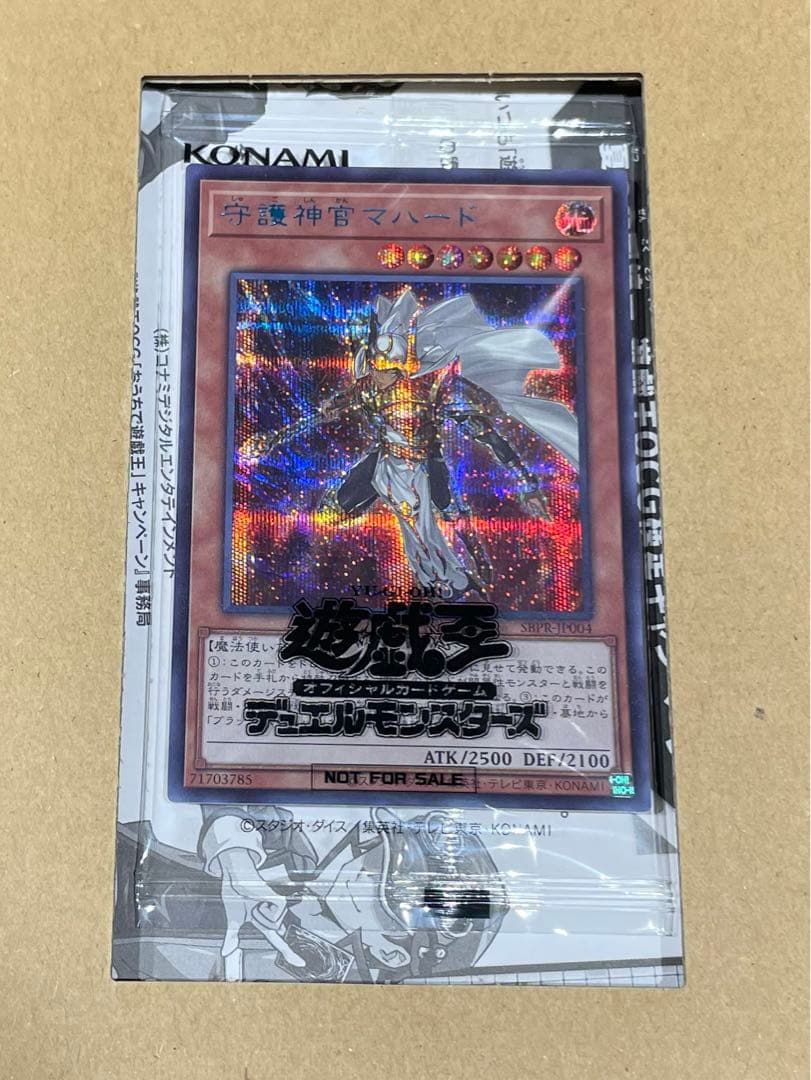 守護神官マハード ブルシク ブルーシークレット 未開封 当選書・輸送箱付き