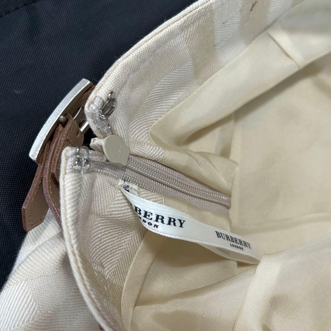 BURBERRY LONDON バーバリーロンドン　スカートM 38 ウール