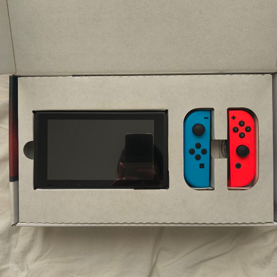 【付属品そろってます】初期型スイッチ　ネオン