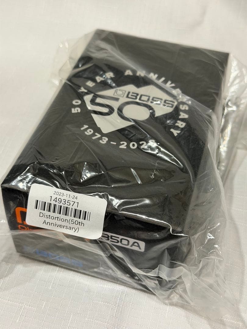 【BOSS 50周年記念ペダル】 DS-1-B50A