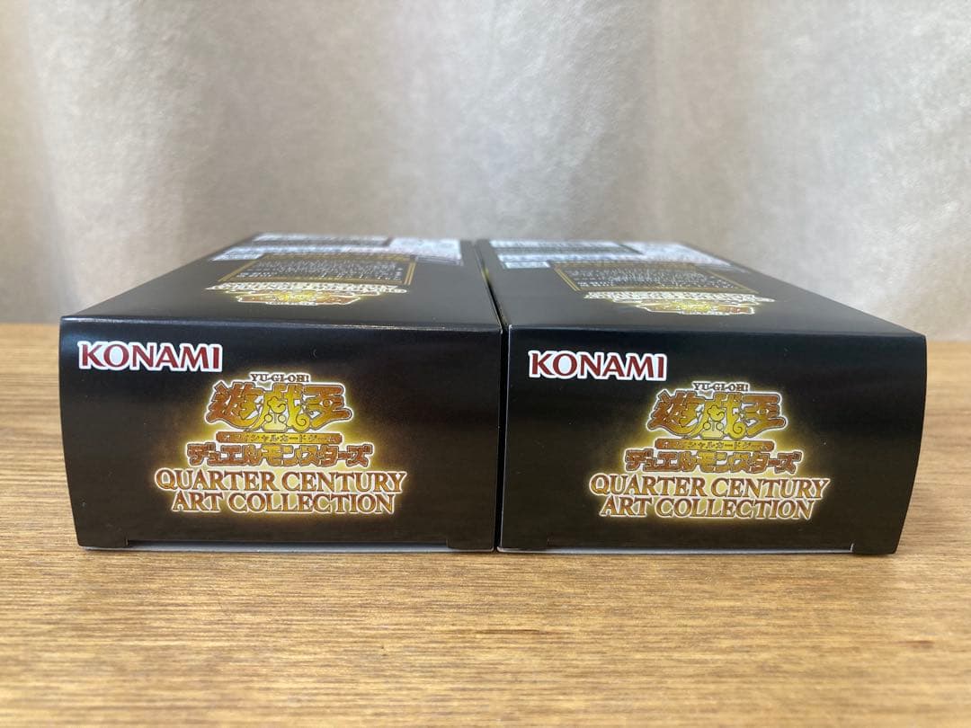 遊戯王QUARTER CENTURY ART COLLECTION 2BOX