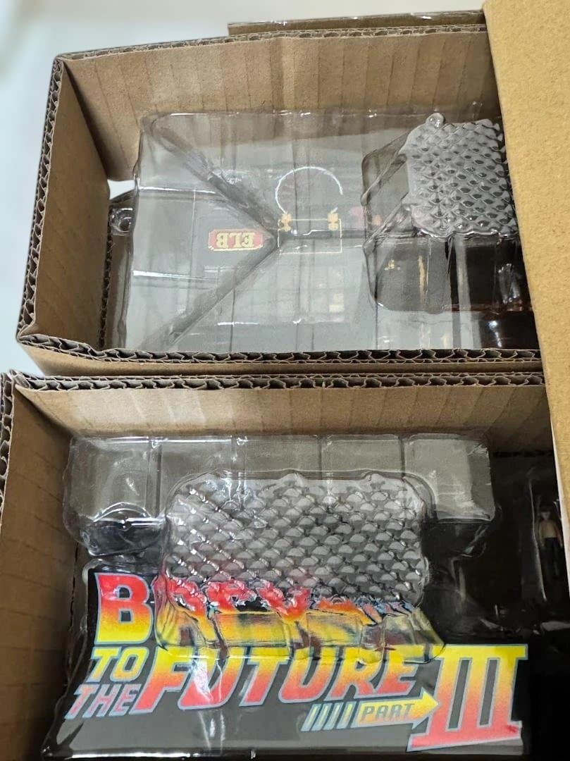 未使用・超合金 バック・トゥ・ザ・フューチャー PART3 TIME TRAIN