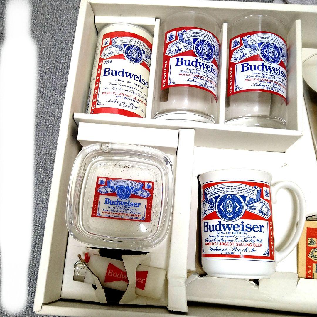 新品【Budweiser】グッズ　グラスセット　希少　レア　サントリー