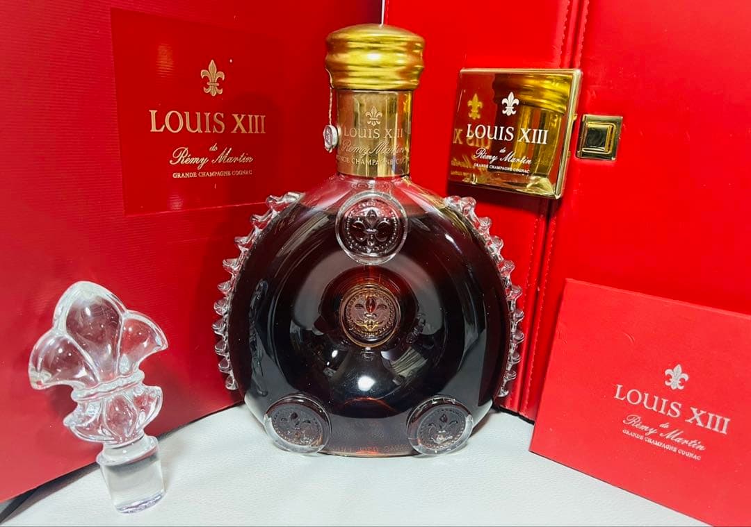 レミーマルタン ルイ13世　バカラ　冊子・替栓・観音開き化粧箱・外箱！未開封