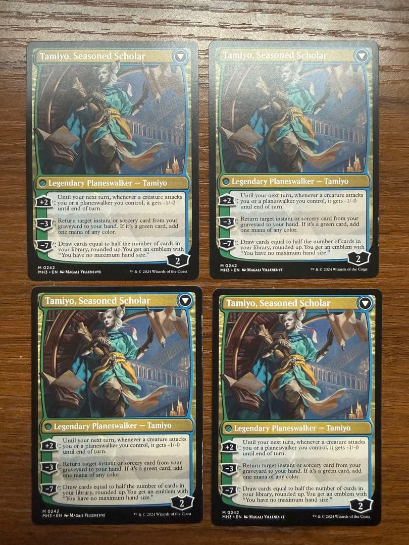 MTG 知りたがりの学徒、タミヨウ　4枚