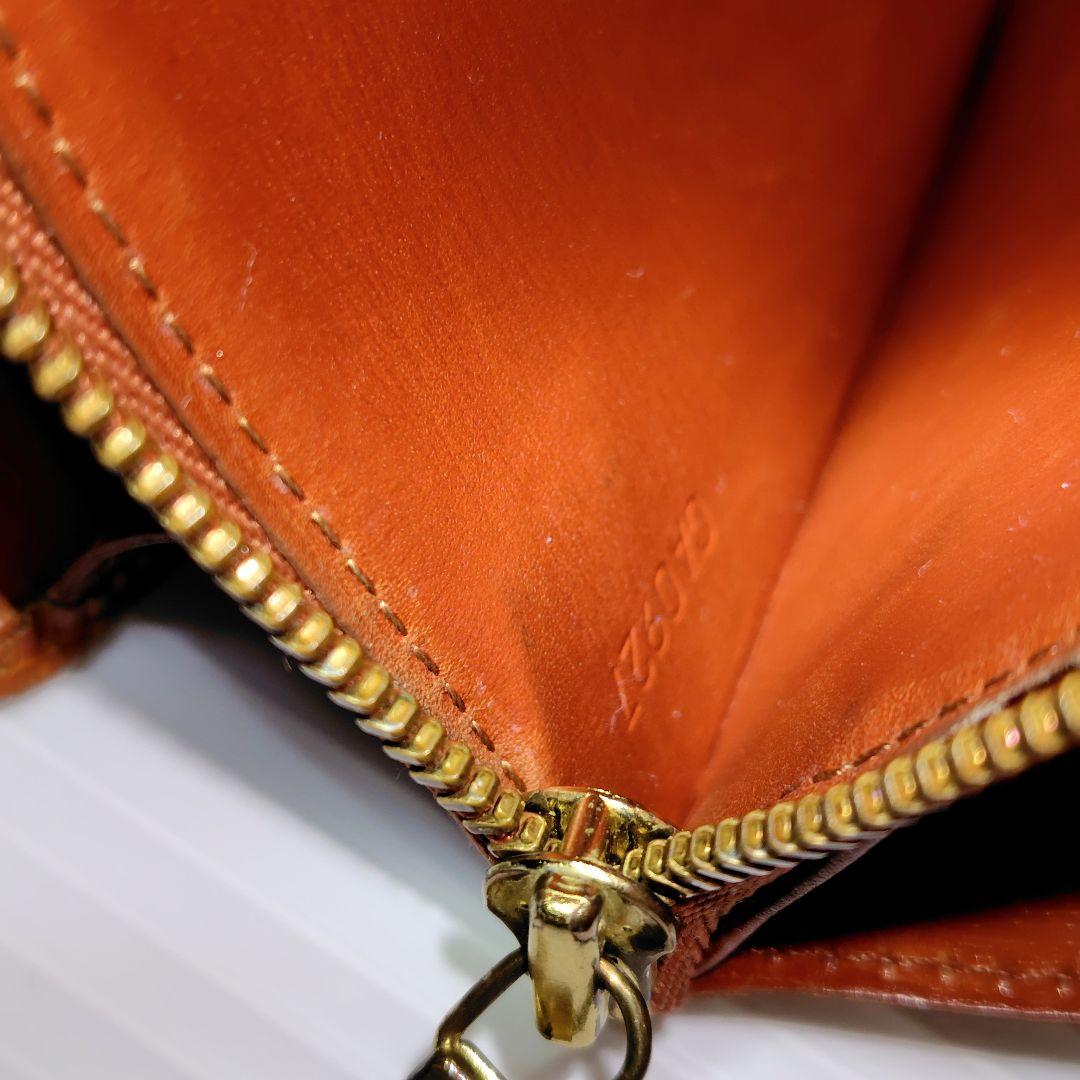 ルイヴィトン M63578 エピ 二つ折り 長財布 ウォレット ブラウン系