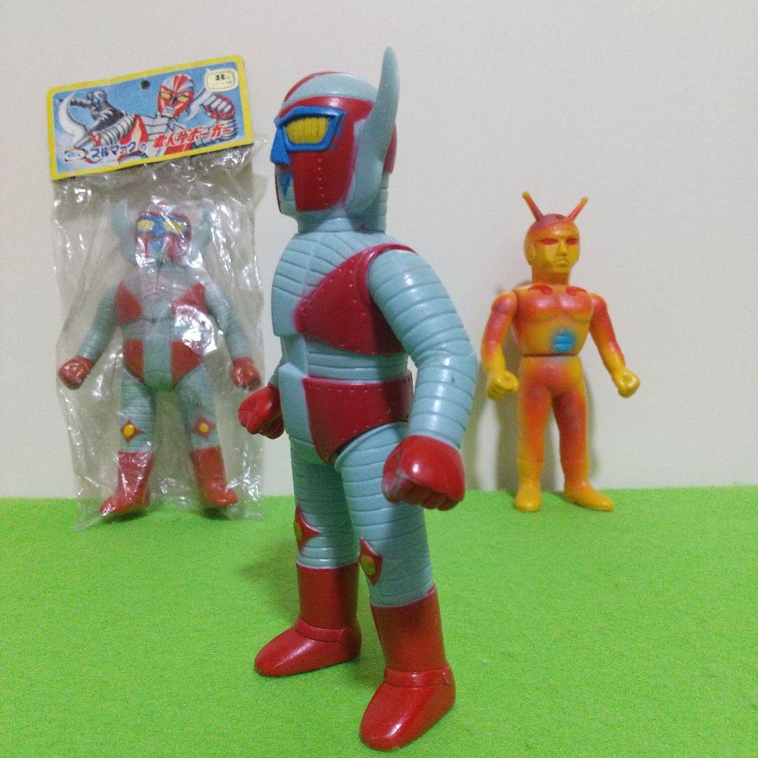 当時物ブルマァク 電人ザボーガー（ソフビ）