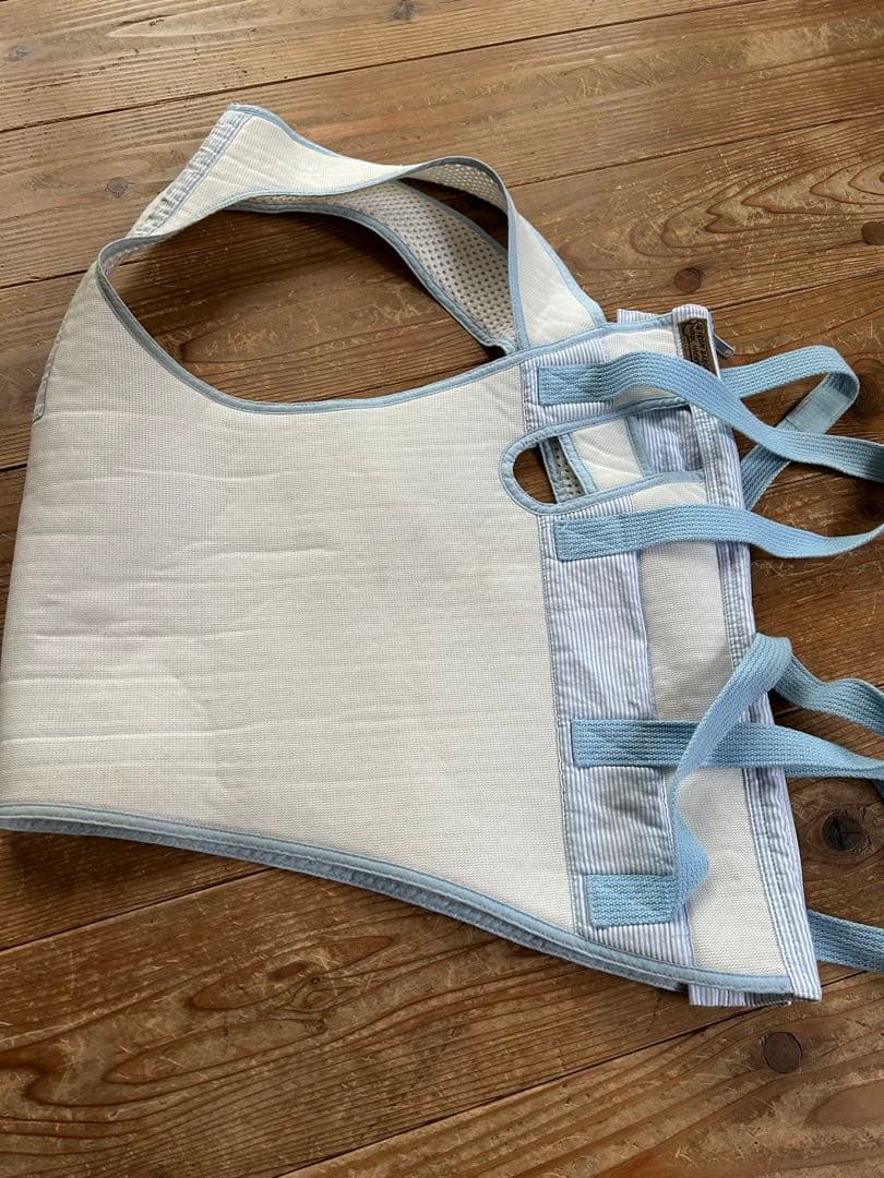 アイアンバロンの介護用ハーネス ホワイト・ブルー