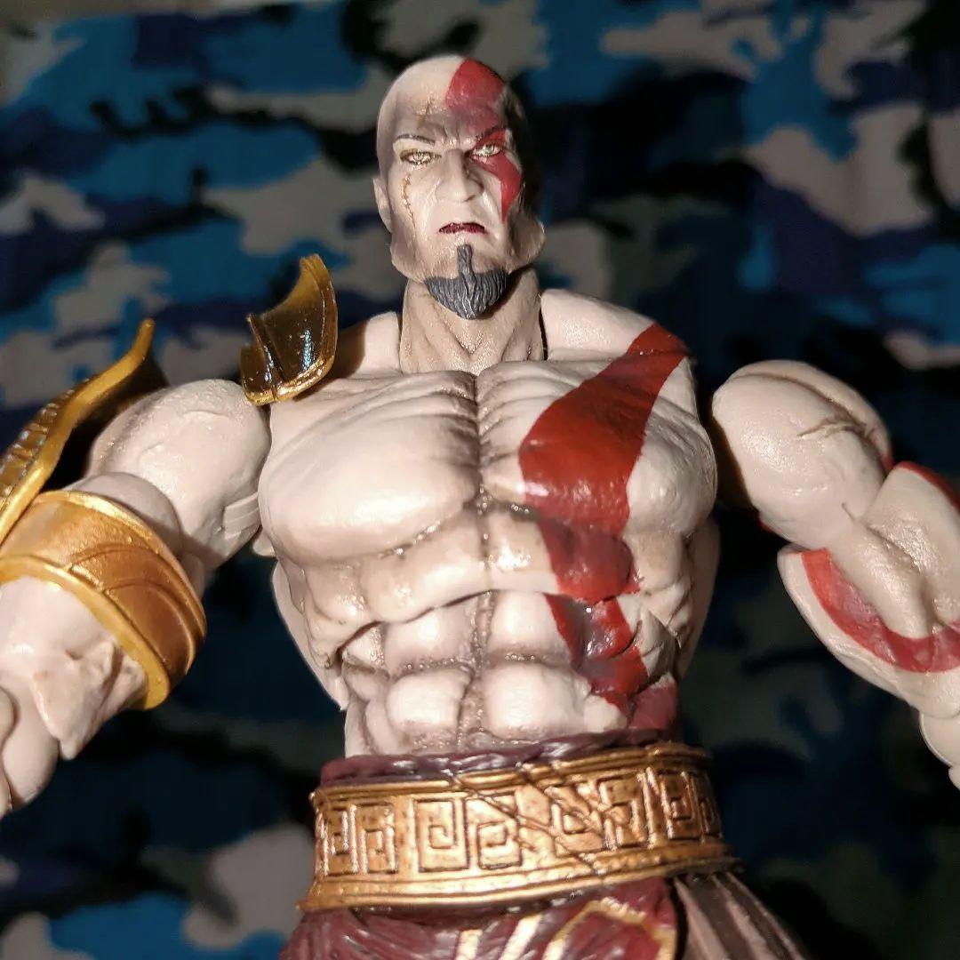 PLAY ARTS改 ゴッドオブウォー/クレイトス 【中古• 付属品欠品•箱無】