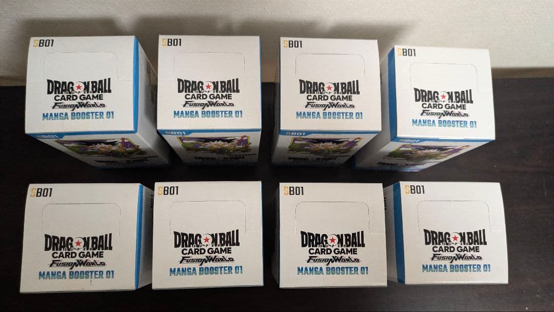 ドラゴンボール MANGA BOOSTER 01テープ付き8BOX　完全未開封