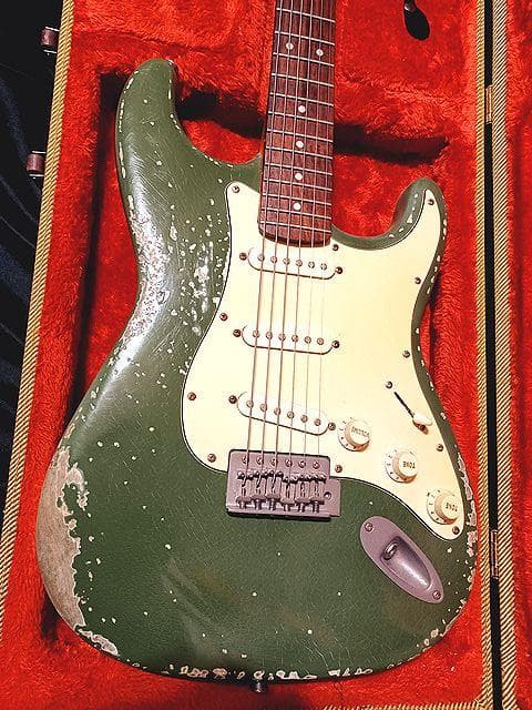 ギター CustomElectrolic Relic OliveGreen Strato