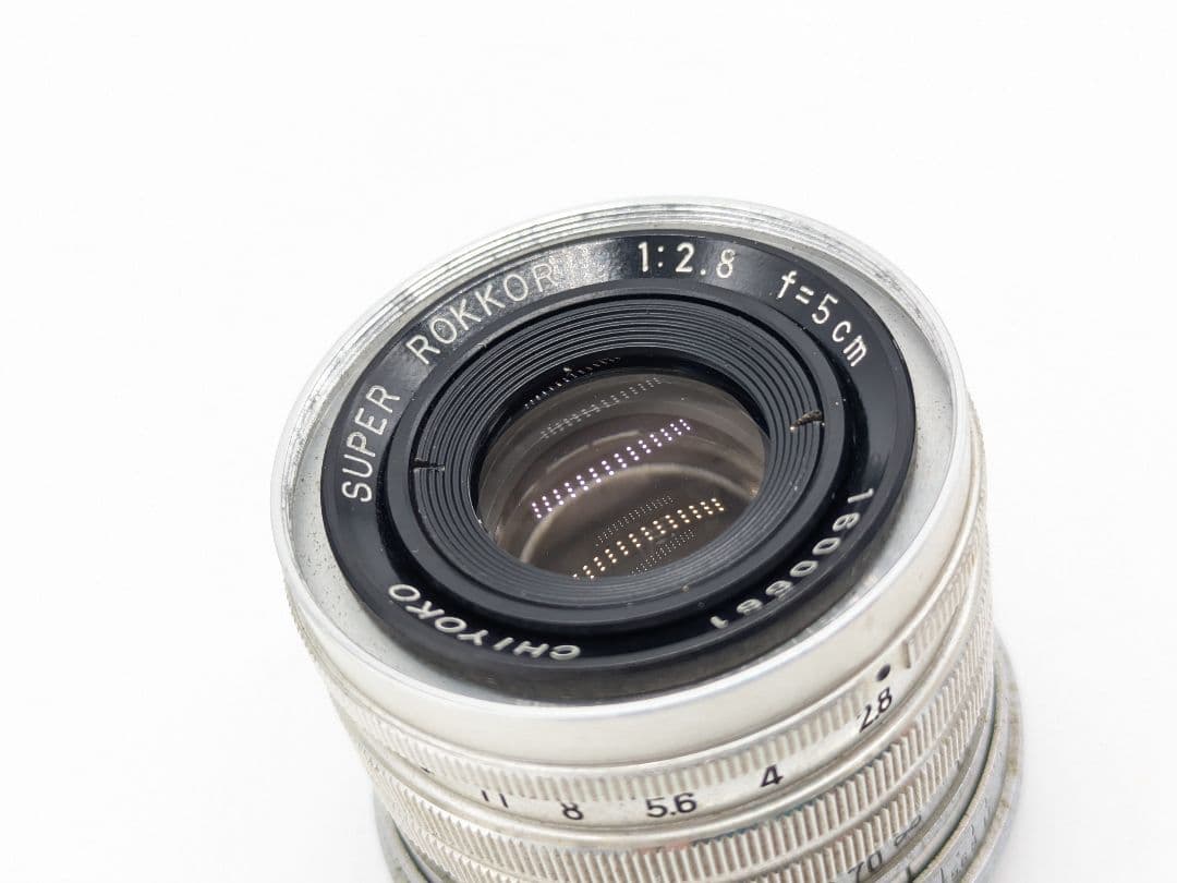 実用品！CHIYOKO SUPER ROKKOR 5cm F2.8 L39