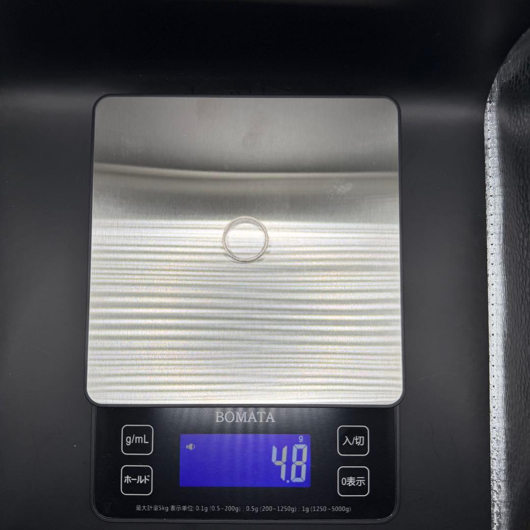 【NAVAJO】Bruce Morgan シルバーバンドリング 12号