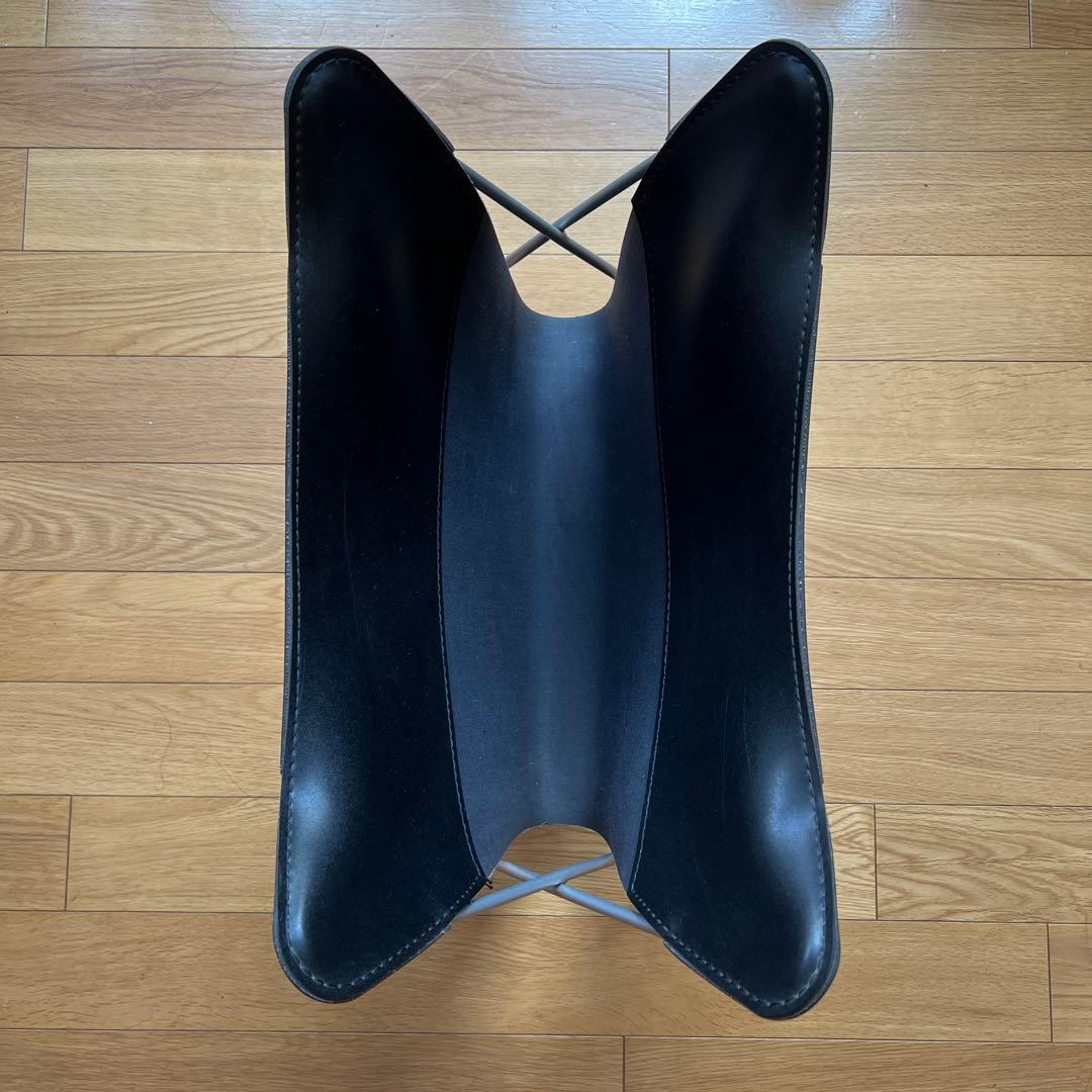 カリモク　karimoku マガジンラック　本革　レザー　BKF バタフライ