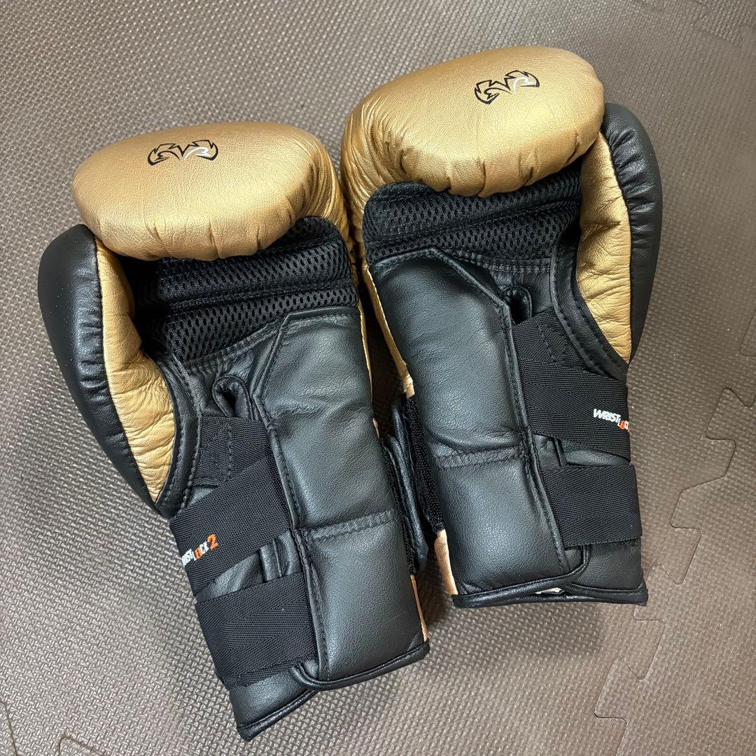 RIZAL EVOLUTION ボクシンググローブ ゴールド/ブラック　14oz