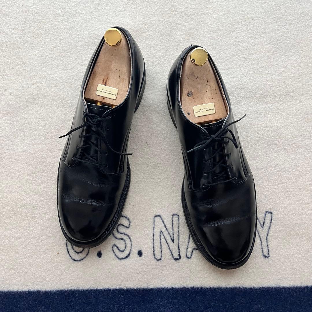 90s usnavy サービスシューズ アメリカ海軍 9R ミリタリー　革靴
