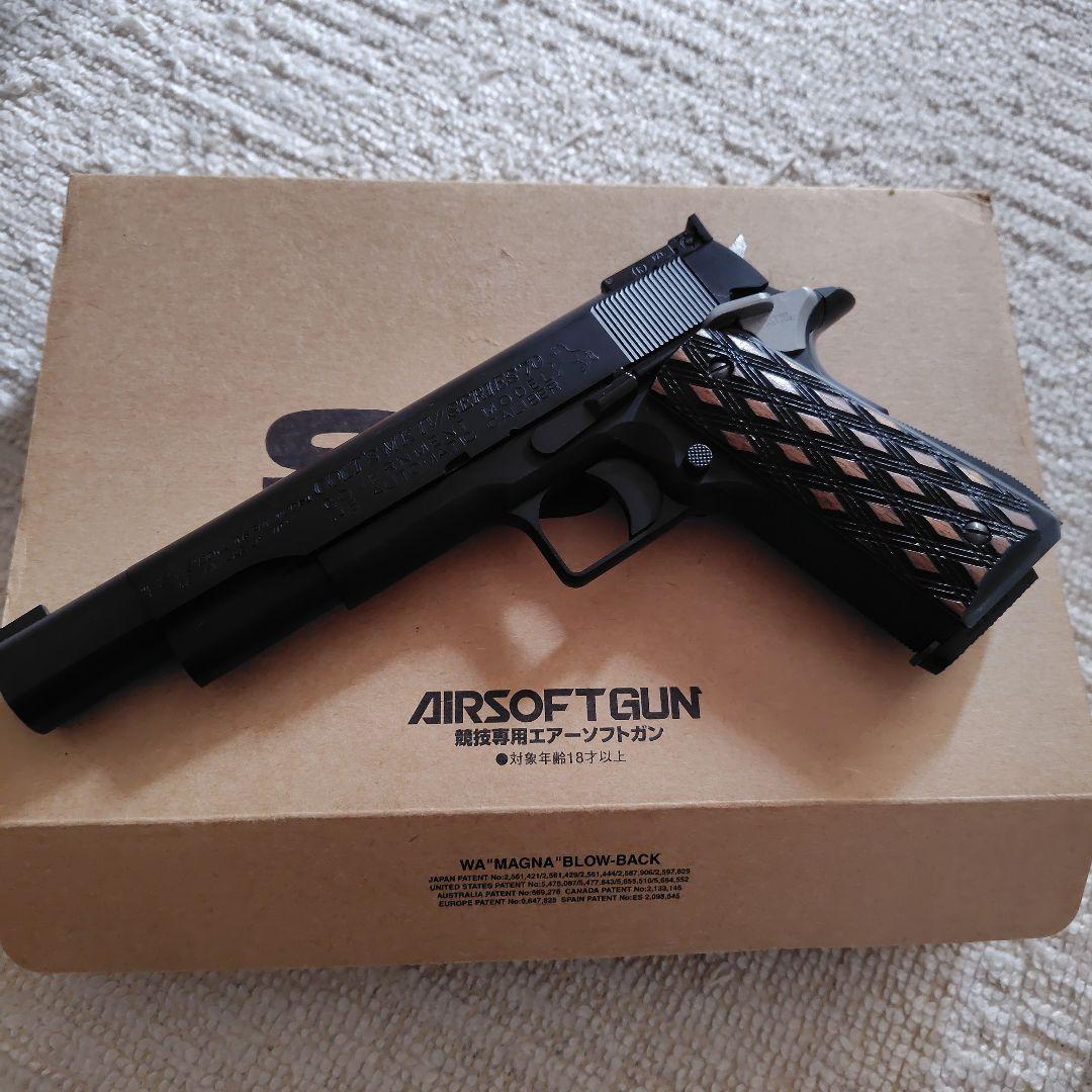 森*シ様 WA クラークボウリングピンガン SCW3 ガスガン ドットサイト付き