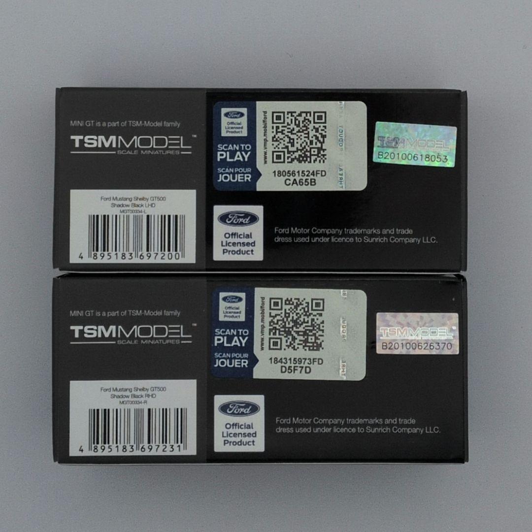 ミニカー MINI GT Ford Mustang Shelby GT500