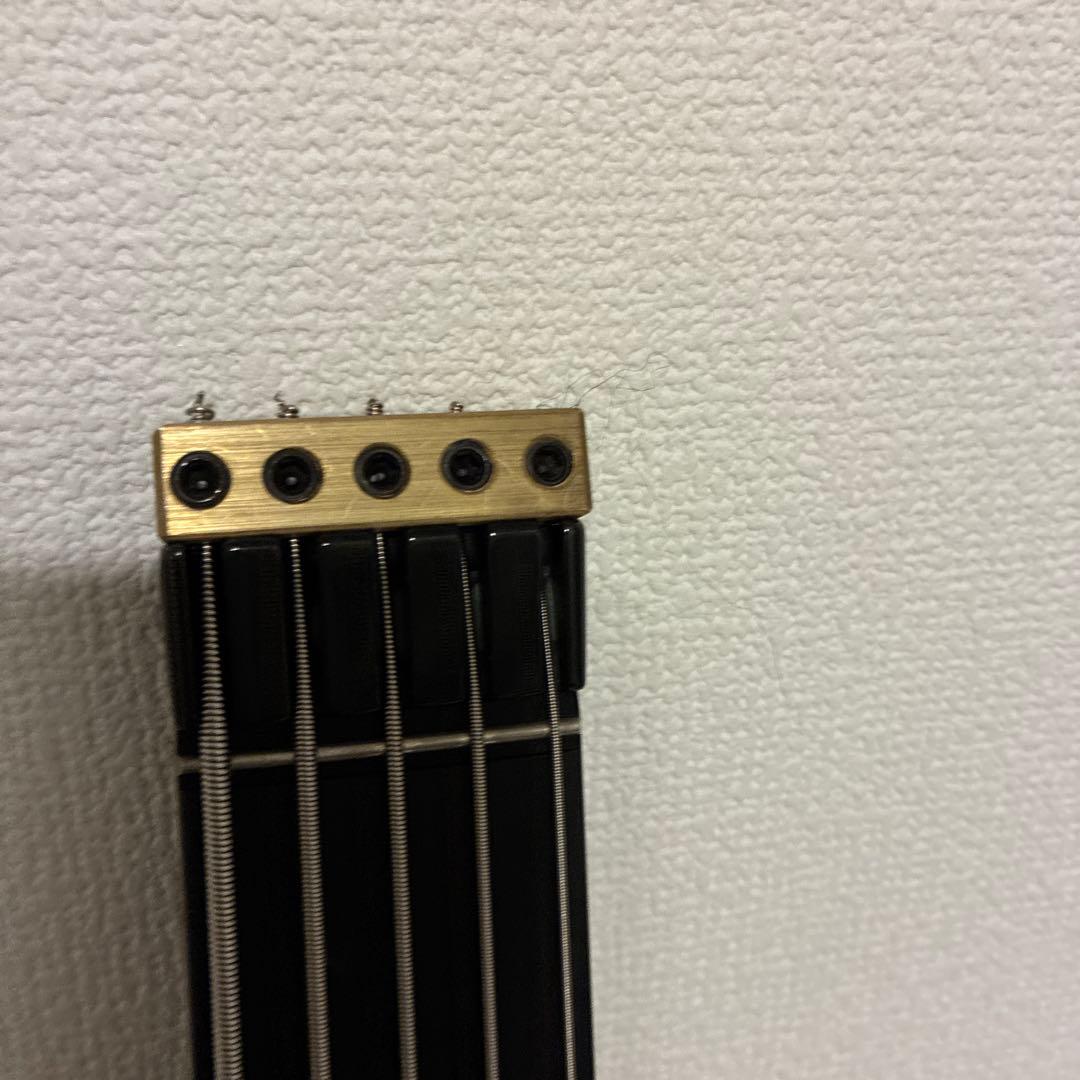 試作品　魔改造　五弦フレットレス　スタインバーガースピリッツ