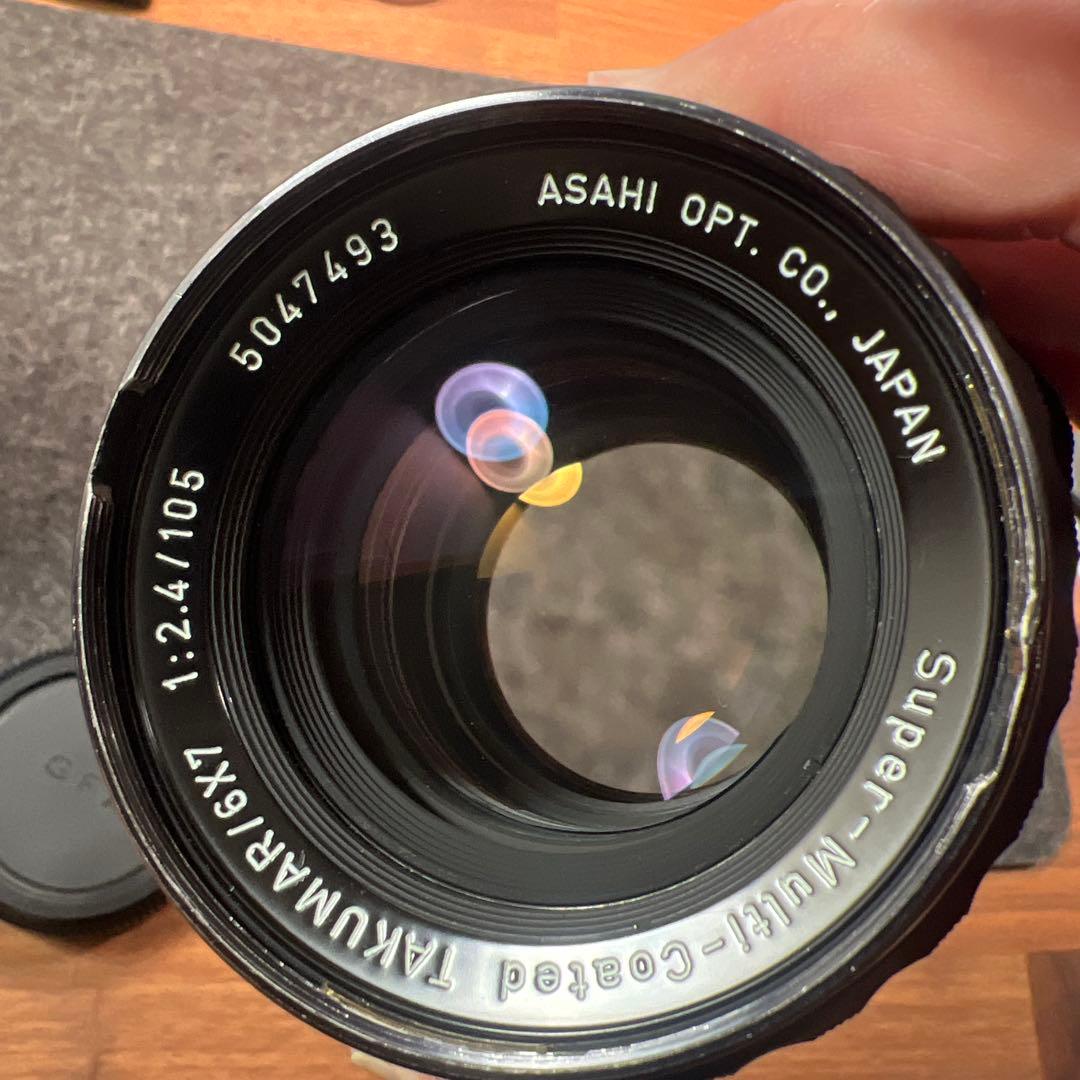 PENTAX67 SMC TAKUMAR105mm f2.4 gfxアダプター