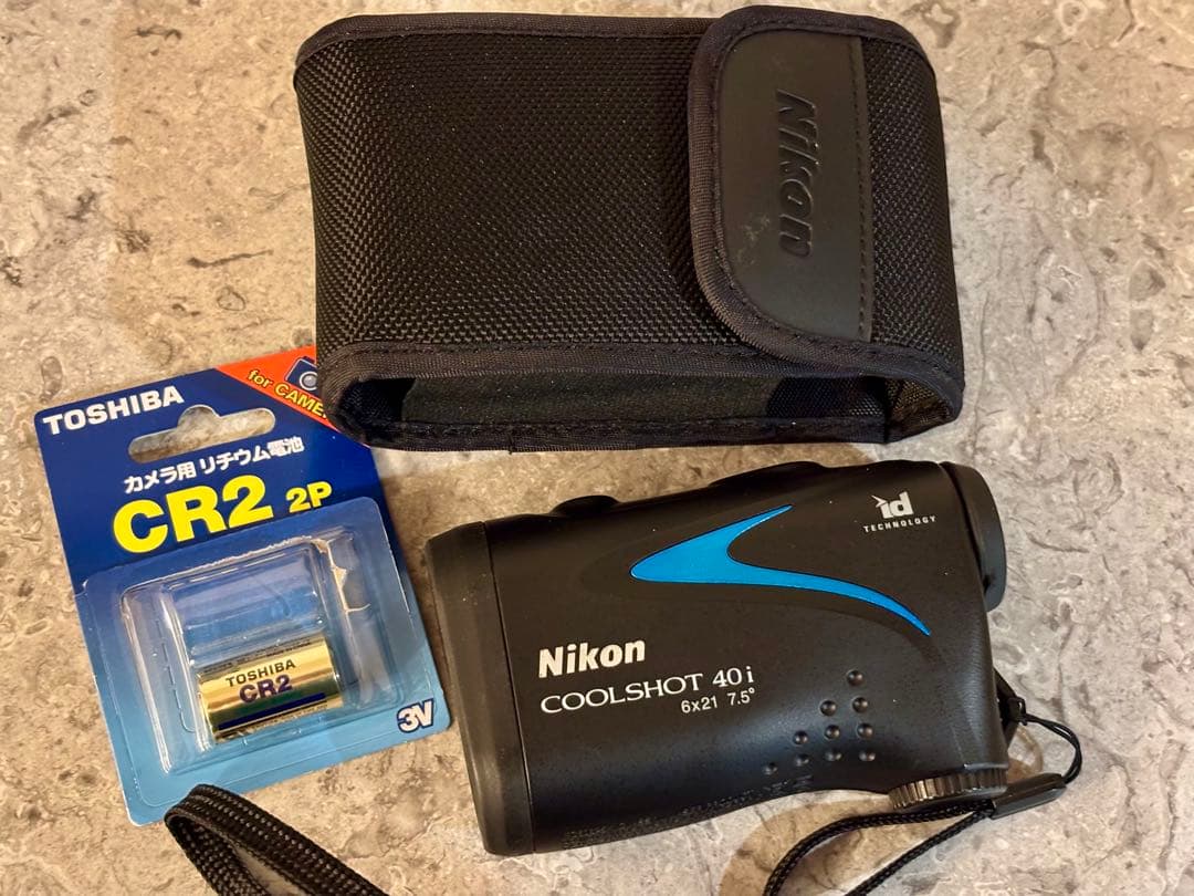 【美品】Nikon COOLSHOT 40i ゴルフ用レーザー距離計　ケースつき