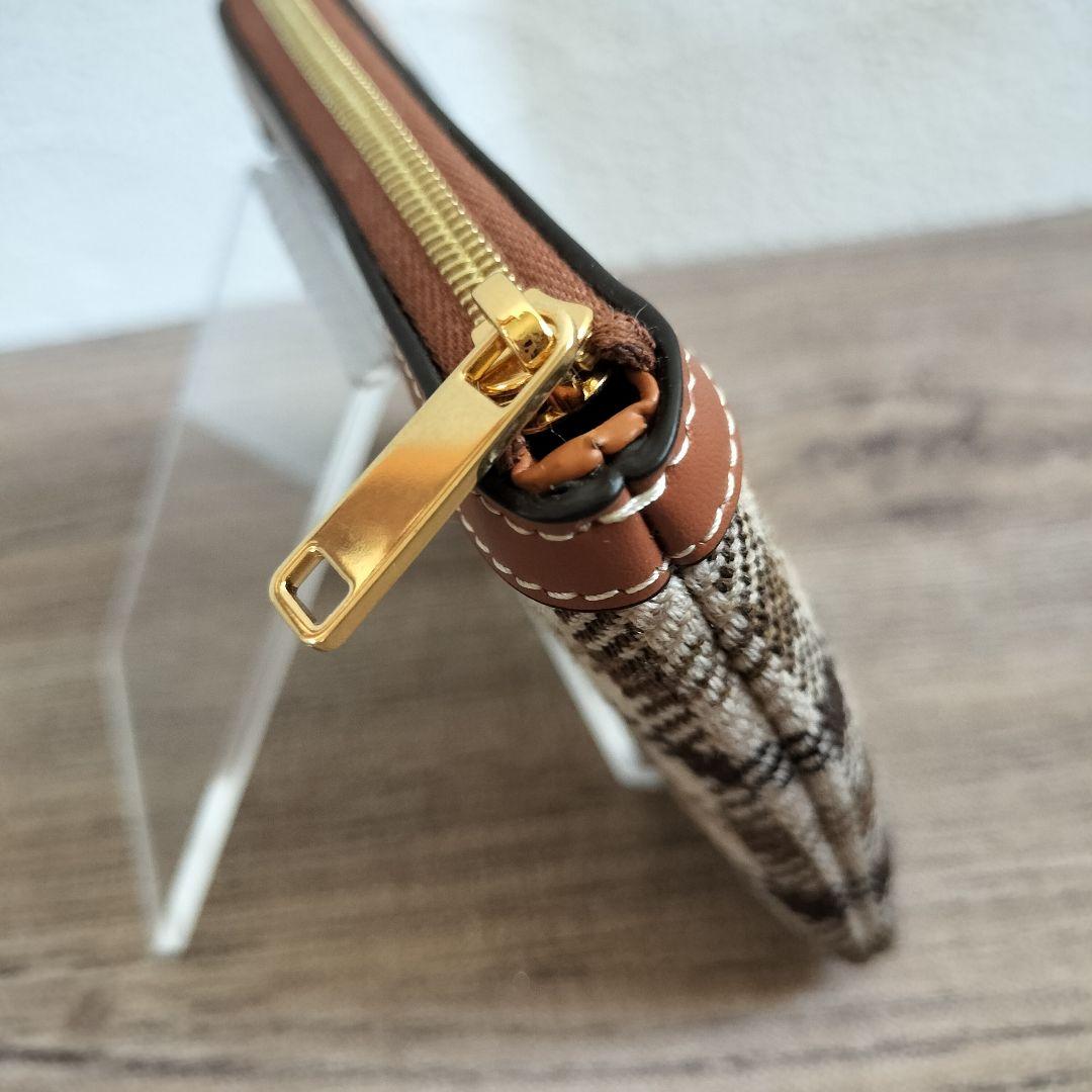 希少✨CELINE セリーヌ ケース　カードポーチ　チェック柄