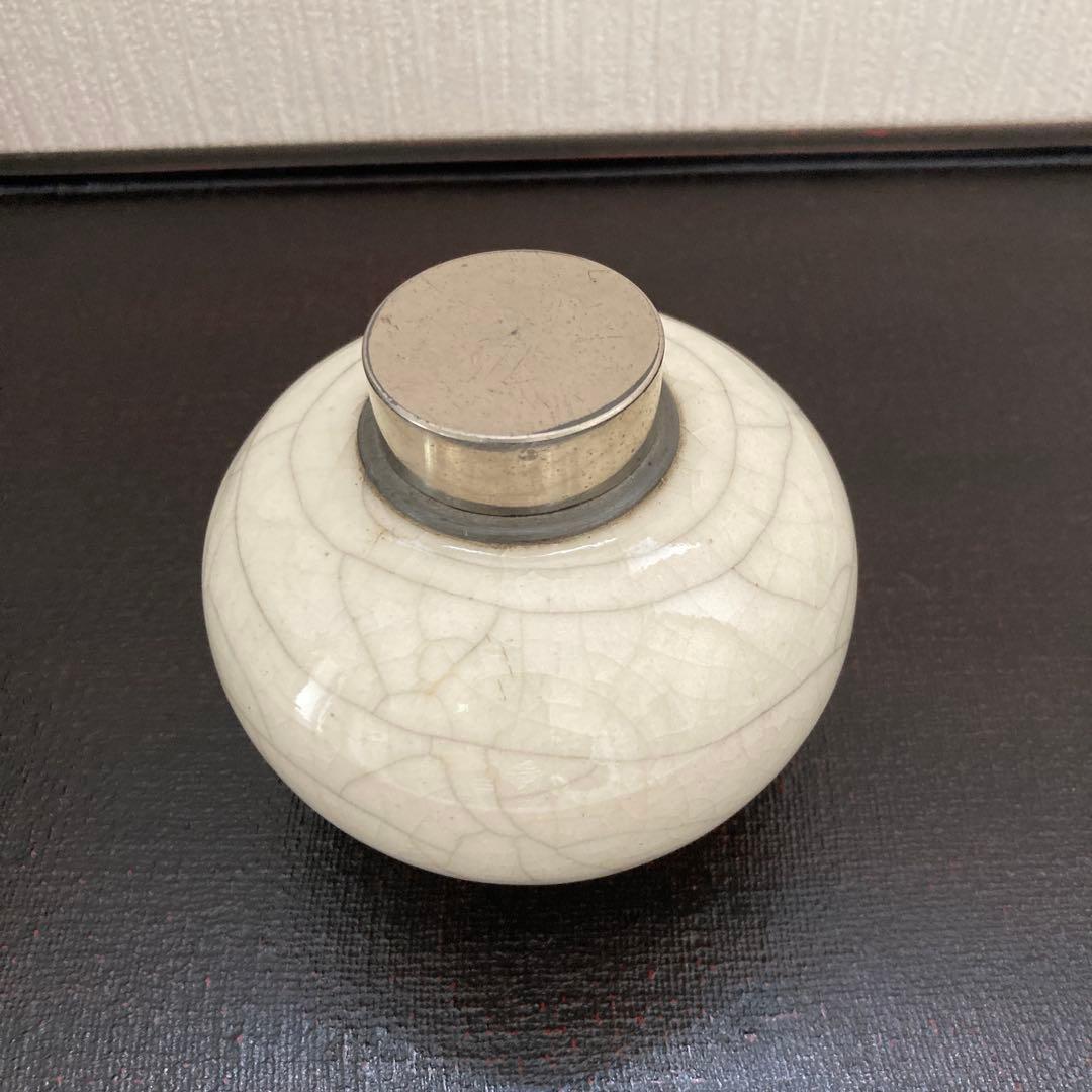 煎茶道具　茶入れ